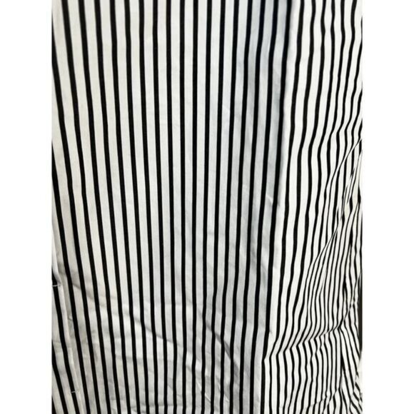 +J Striped Long-Sleeve Cotton High-Low Blouse‎ Small - Picture 5 of 5